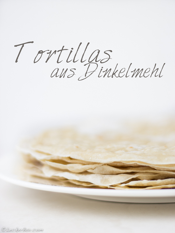 Tortilla Wraps aus Dinkelmehl